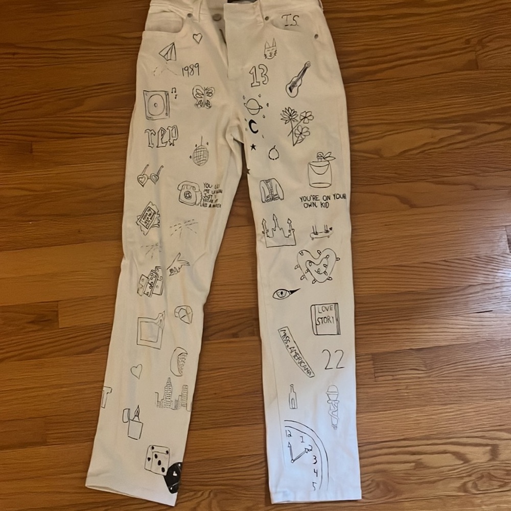 Customized Taylor Swift pants